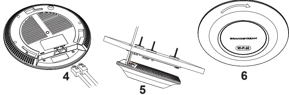 GRANDSTREAM GWN7665 - Montaggio a soffitto - 2