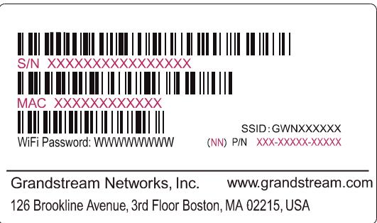 GRANDSTREAM GWN7665 - CONNECT TO GWN7665 DEFAULT Wi-Fi NETWORK - 1