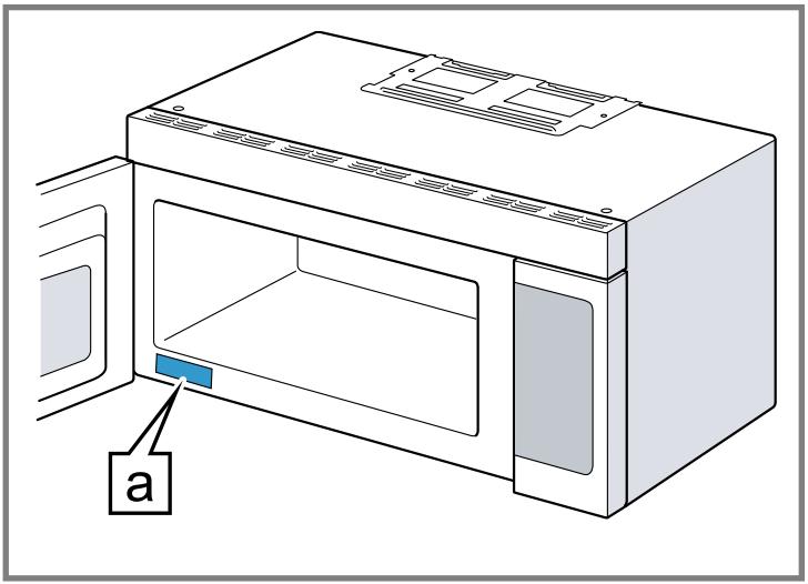 BOSCH HMV3054C - Rating plate location - 1