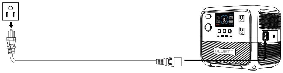 BLUETTI AC70 - AC Charging - 1