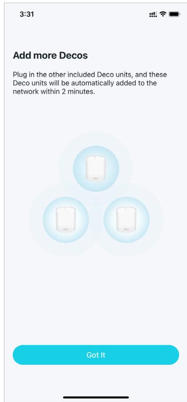 TP-LINK BE16000 - Add more Decos - 1