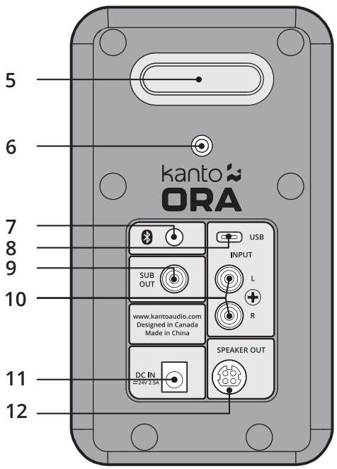 Kanto SE6 - PANNEAUX ARRIÈRE - 2