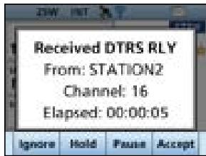 ICOM IC-M510 - Sending a Distress Relay acknowledgment (For only the USA version) - 2