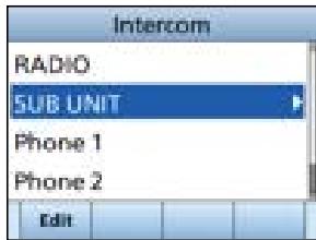 ICOM IC-M510 - NOTE: While using the Intercom function, - 1