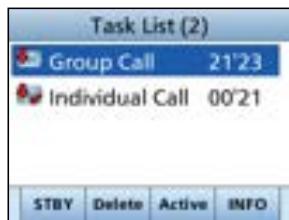 ICOM IC-M510 - Activating the held DSC task - 2