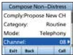 ICOM IC-M510 - Sending an Individual Acknowledgment - 1