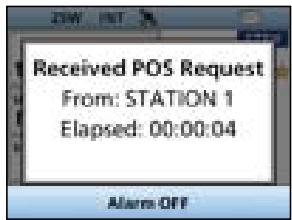 ICOM IC-M510 - Sending a Position Reply call - 1