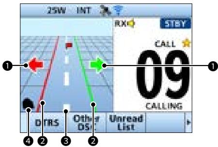 ICOM IC-M510 - Highway screen - 1