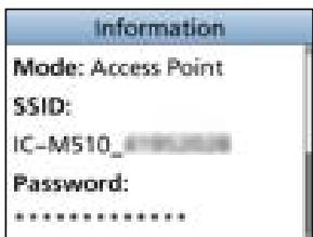 ICOM IC-M510 - ■ WLAN Information - 1