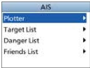 ICOM IC-M510 - Using the AIS list screen - 2