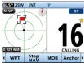 ICOM IC-M510E - Using [NAV]: - 2