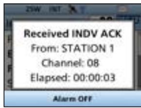 ICOM IC-M510E - Sending an Individual call - 5