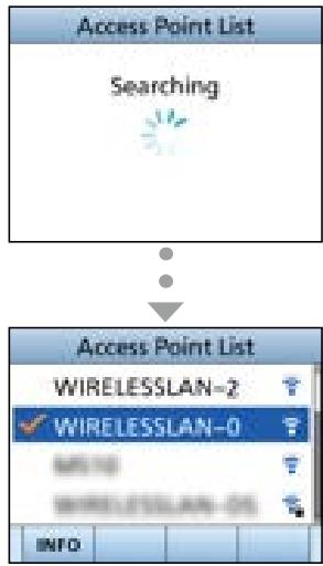 ICOM IC-M510E - Setting the WLAN in the Client mode - 1