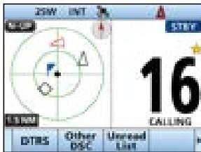 ICOM IC-M510E - Using the Plotter screen - 1
