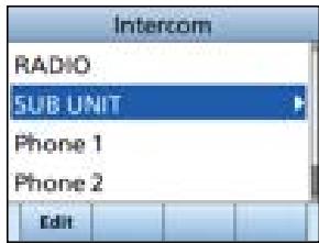 ICOM IC-M510E - NOTE: While using the Intercom function, - 1