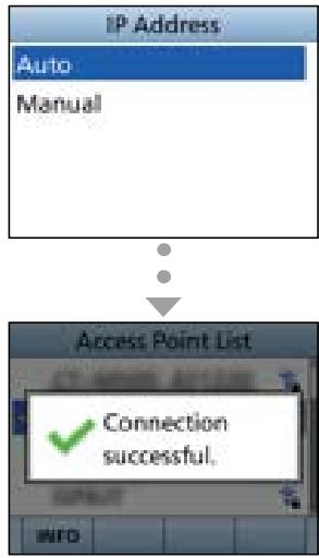 ICOM IC-M510E - Setting the WLAN in the Client mode - 2