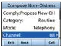 ICOM IC-M510E - Sending an Individual Acknowledgment - 1