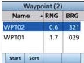 ICOM IC-M510E - Using [NAV]: - 1