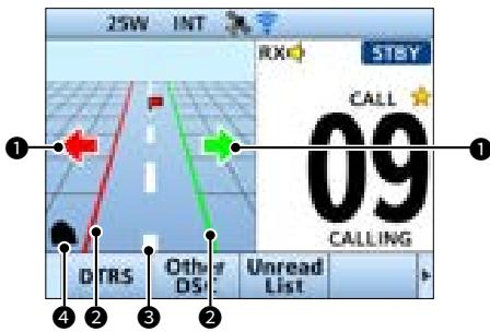 ICOM IC-M510E - Highway screen - 1