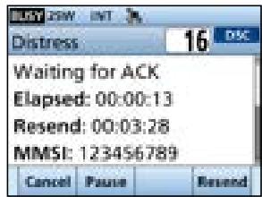 ICOM IC-M510E - Simple call - 4