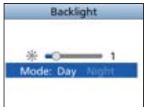 ICOM IC-M510E - Adjusting the backlight and the display mode - 2