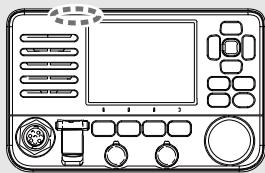 ICOM IC-M510E - Using the supplied mounting bracket - 2