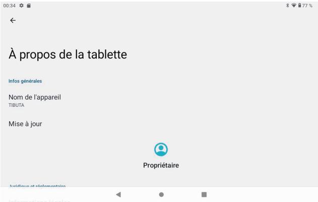 Tibuta E200 - a propos de la tablette - 1