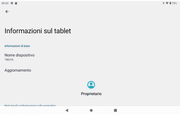 Tibuta E200 - Informazioni sul tablet - 1