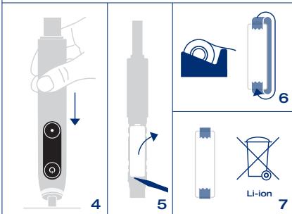 ORAL-B iO - Retrait de la pile à la fin de la vie utile de l'appareil - 3