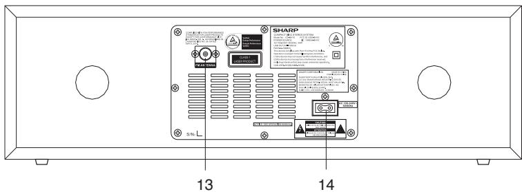 SHARP CD-BH10 - Paneltrasero - 1