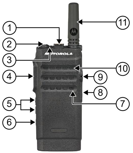 MOTOROLA SL300 - Présentation de la radio - 2