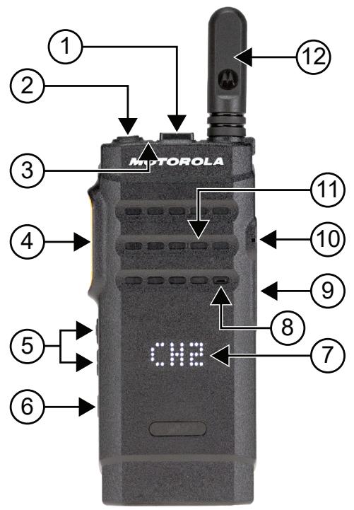 MOTOROLA SL300 - Présentation de la radio - 1