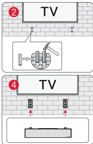 ULTIMEA U2100 - INSTALLAZIONE A PARETE - 3