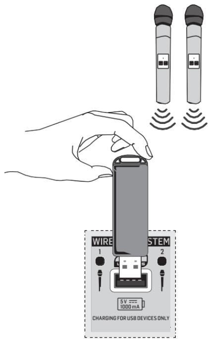 BEHRINGER MPA100BT - Carregar bateria - 8