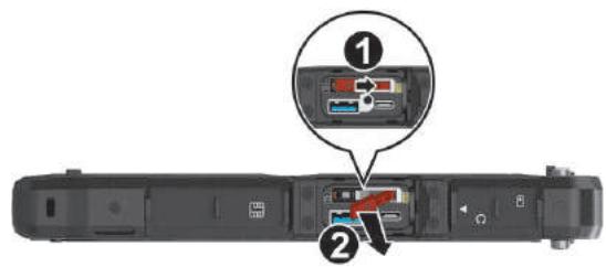 Getac K120 - Replacing the SSD - 1
