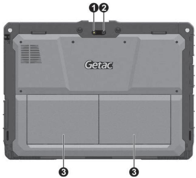Getac K120 - Rear Components - 1