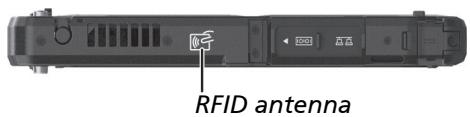 Getac K120 - Using the NFC/RFID Reader (Optional) - 1