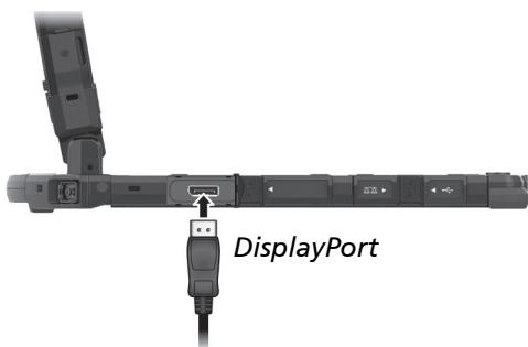Getac K120 - Connecting a Display Monitor - 3