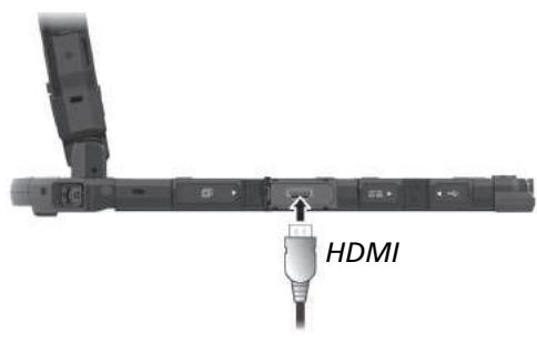 Getac K120 - Connecting a Display Monitor - 2