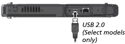 Getac K120 - Connecting a USB Device - 2