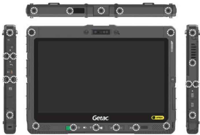 Getac K120 - Anti-Explosion Protective Covers - 1
