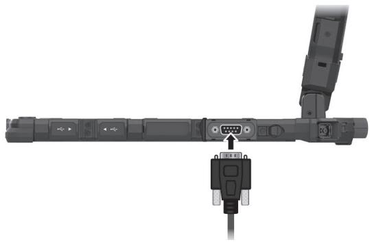 Getac K120 - Connecting a Serial Device - 2