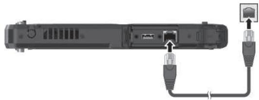 Getac K120 - Using the LAN - 1