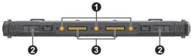 Getac K120 - Bottom Components - 1