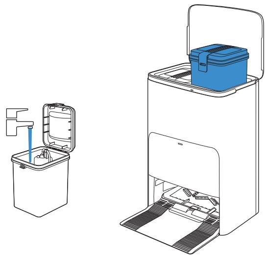 Yeedi S12 - Utilisation des réservoirs d'eau - 1