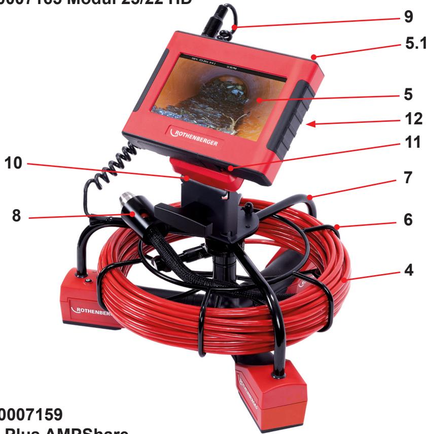 ROTHENBERGER 1300007159 - ROCAM mini HD AMPShare - 5