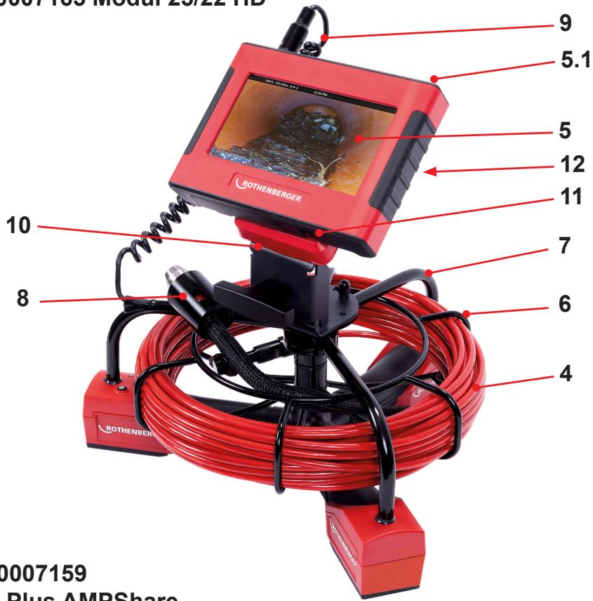 ROTHENBERGER 1300007160 - ROCAM mini HD AMPShare - 5