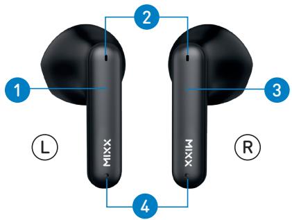 MIXX StreamBuds ColourChroma 2 - DÉMARRAGE - 1