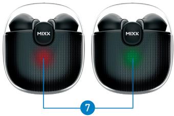 MIXX StreamBuds ColourChroma 2 - Tragbare Ladebox - 1