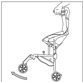 Munchkin Night Owl™ Ultra-Compact Stroller - USING THE BRAKES - 1